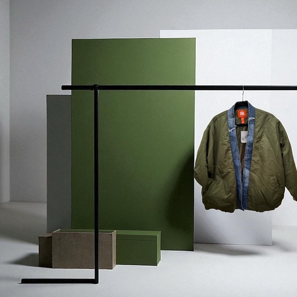 Forever 21 Olive Puffer Jacket - Picture 2 of 4